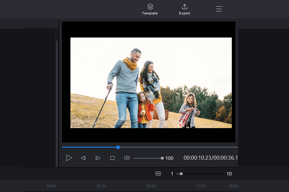 minitool movie maker split video