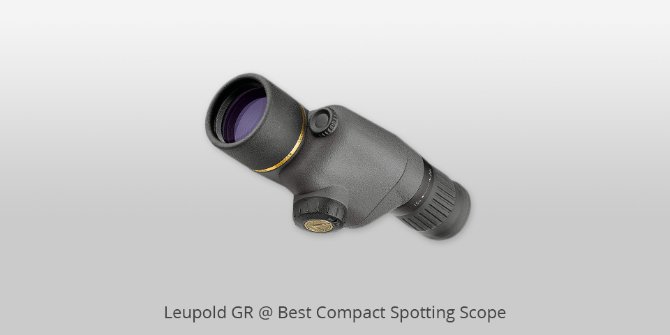 compact spotting scope leupold gr