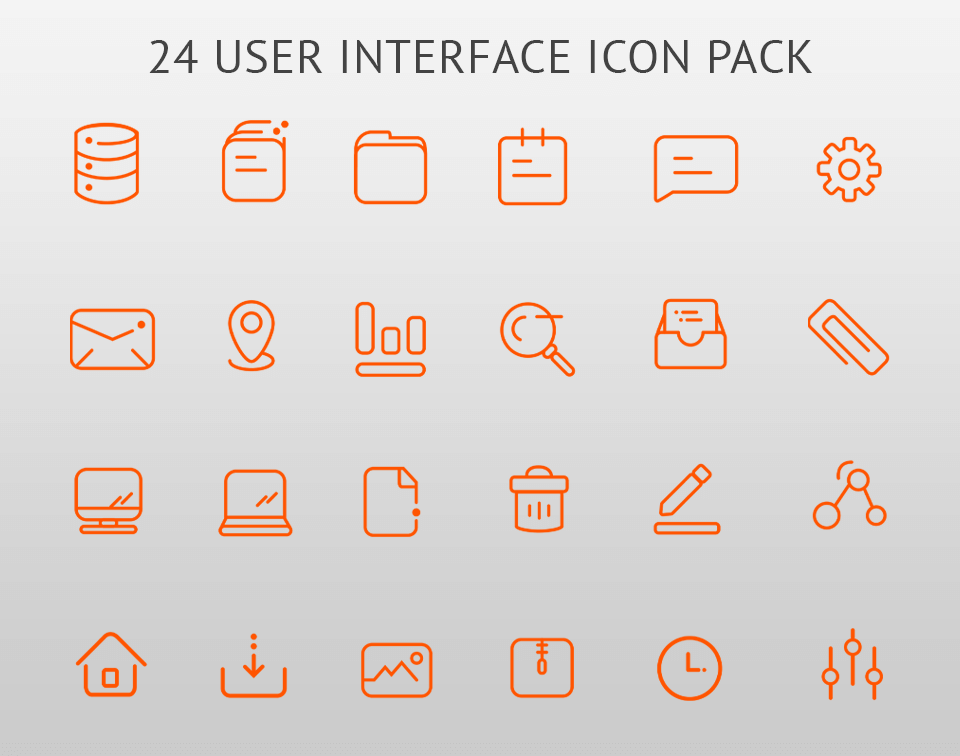 adobe illustrator icon user interface pack