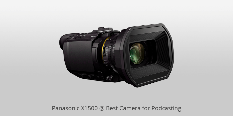 kamera do podcastów panasonic x1500