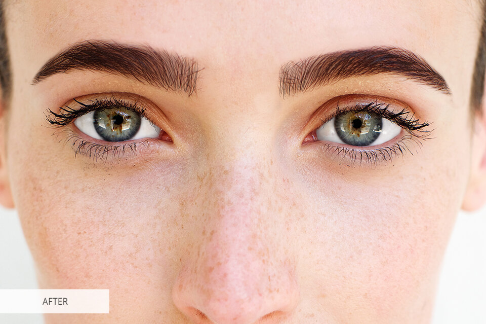 freebie for cleaning eyes for eye photography