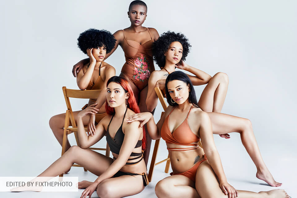 headshot photo editing