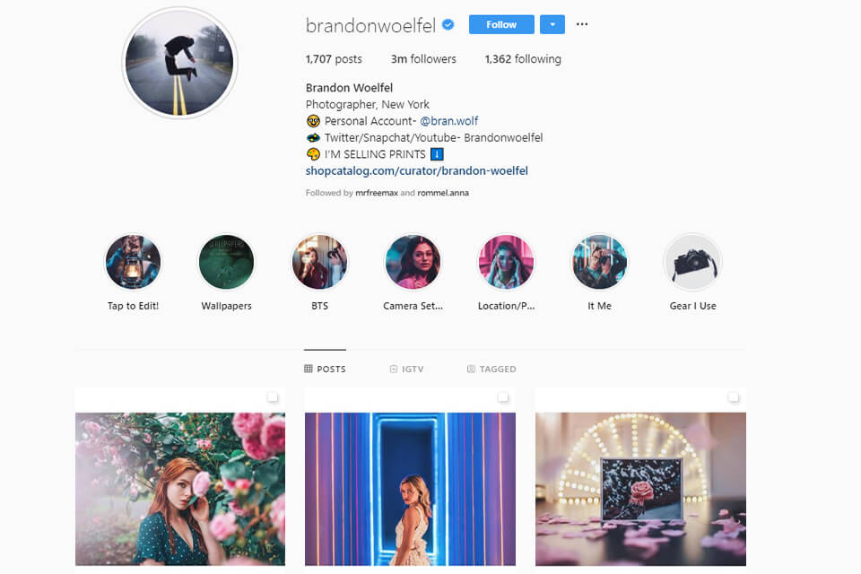 best instagram photographers