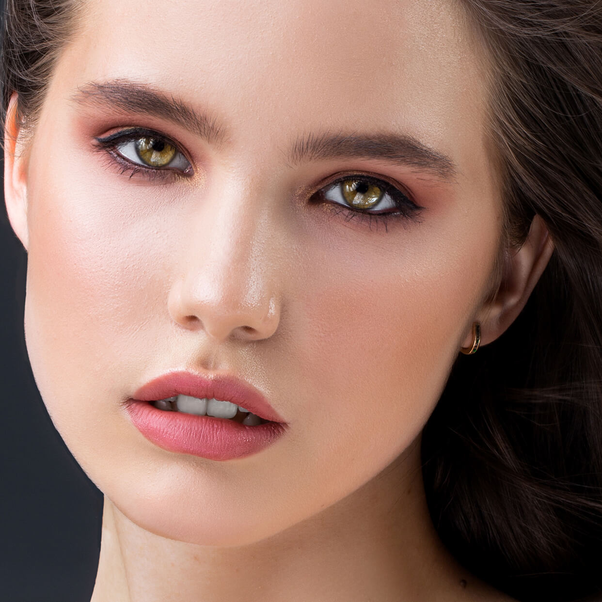 low frequency retouching before and after