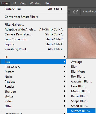 to blur the low frequency layer