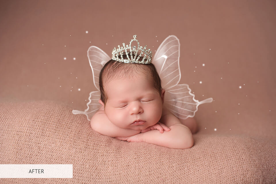 free overlay for newborn photography