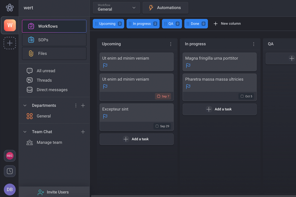 teamly project management software