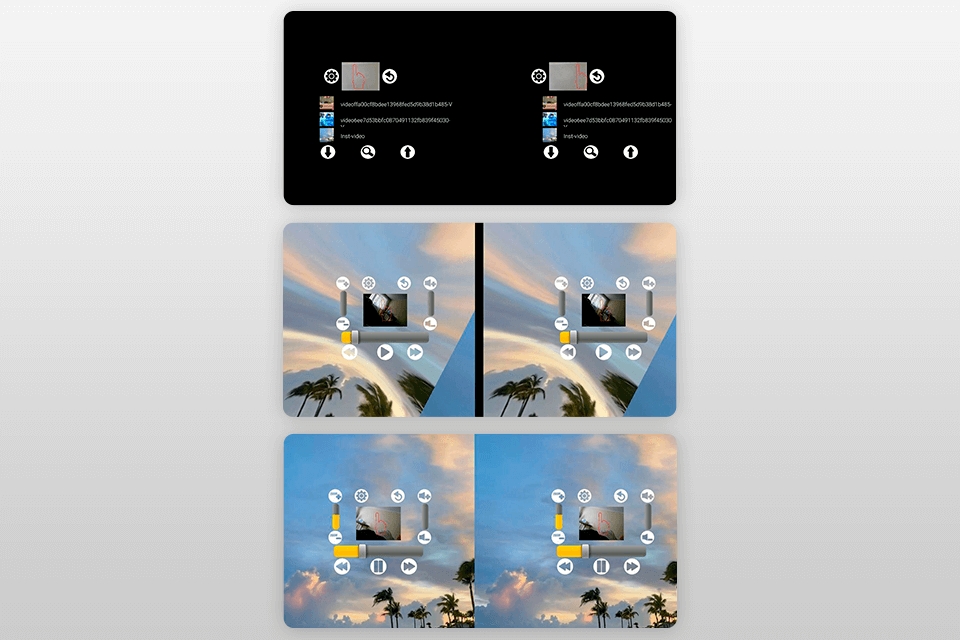 vr gesture player for android