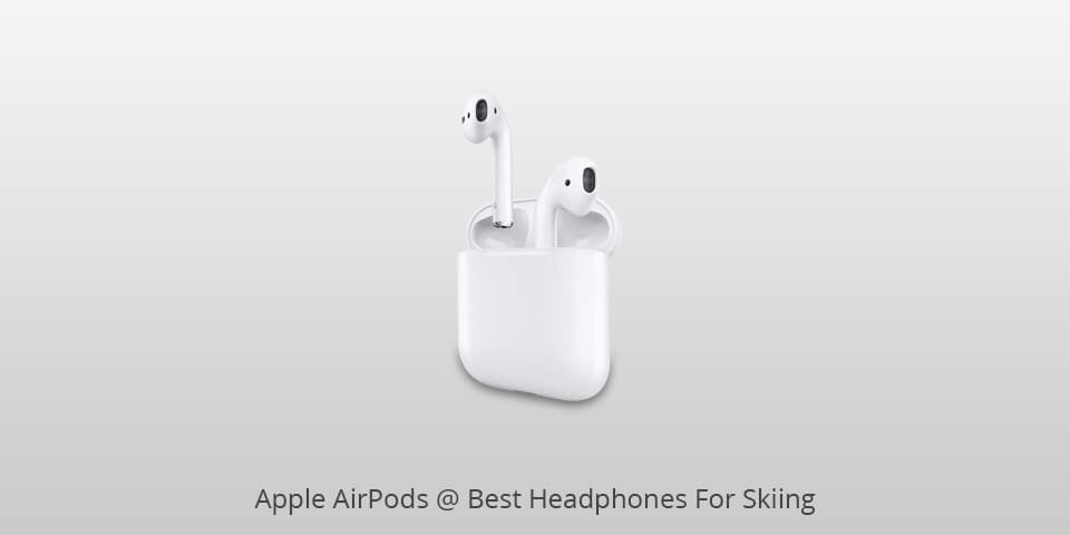 apple airpods headphones for skiing