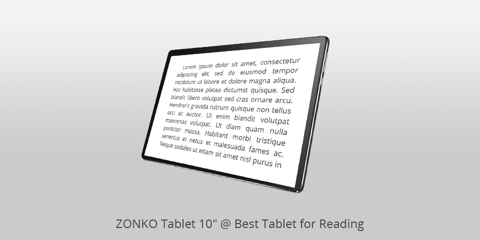 budget tablet for reading e-books
