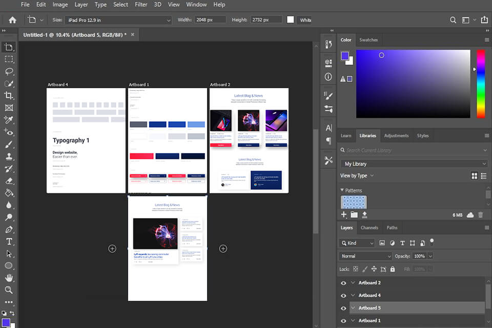 adobe preview cc artboard support