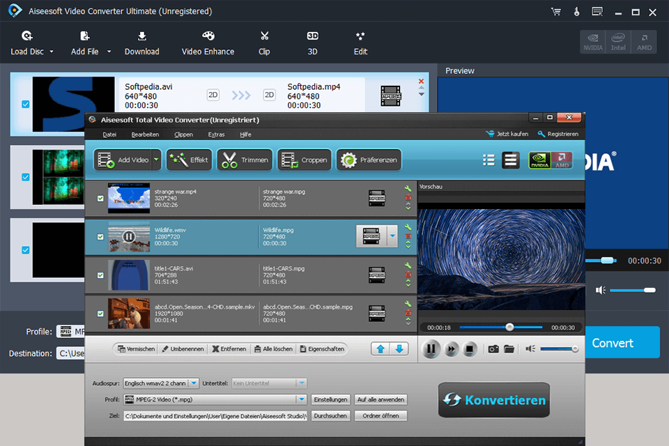 aiseesoft blu ray authoring software interface