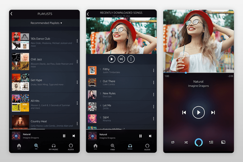 amazon hd music mobile app