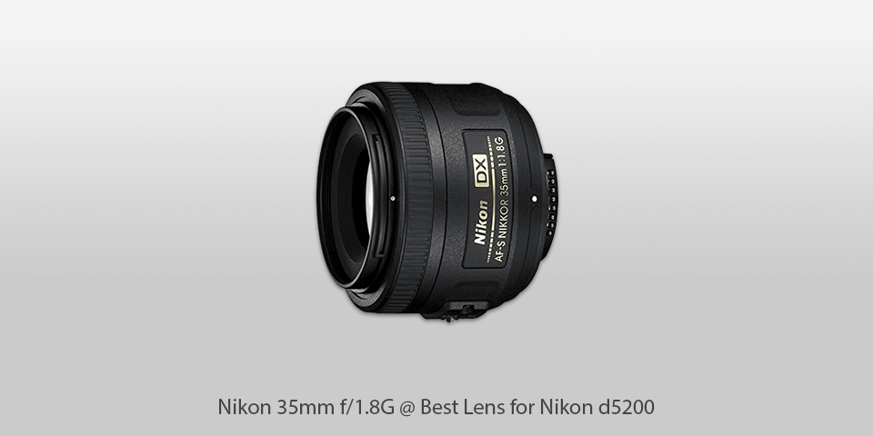 lens for nikon d5200 nikon 35mm f/1.8g