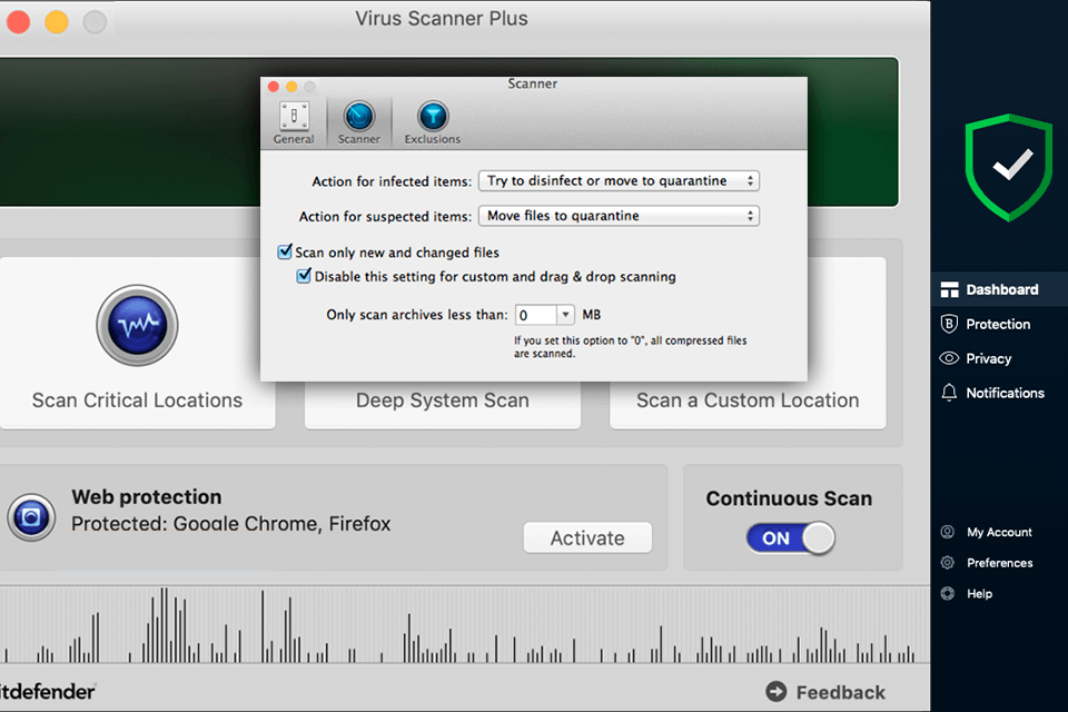 bitdefender antivirus for mac best mac antivirus software interface