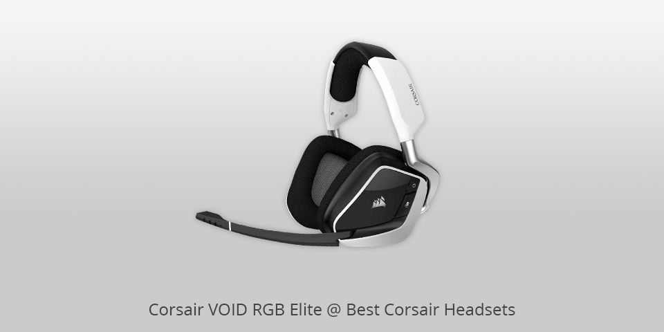 corsair void rgb elite corsair headset