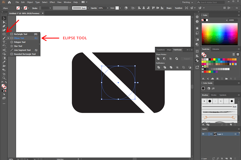 creating logos in illustrator