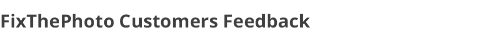 customers feedback