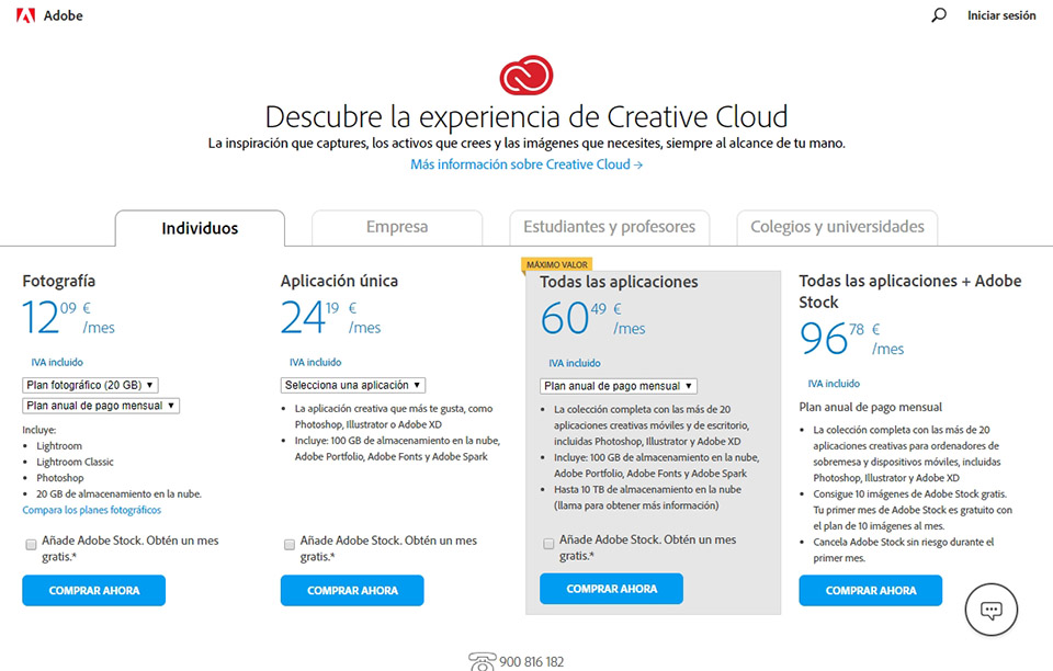 descargue lightroom cc