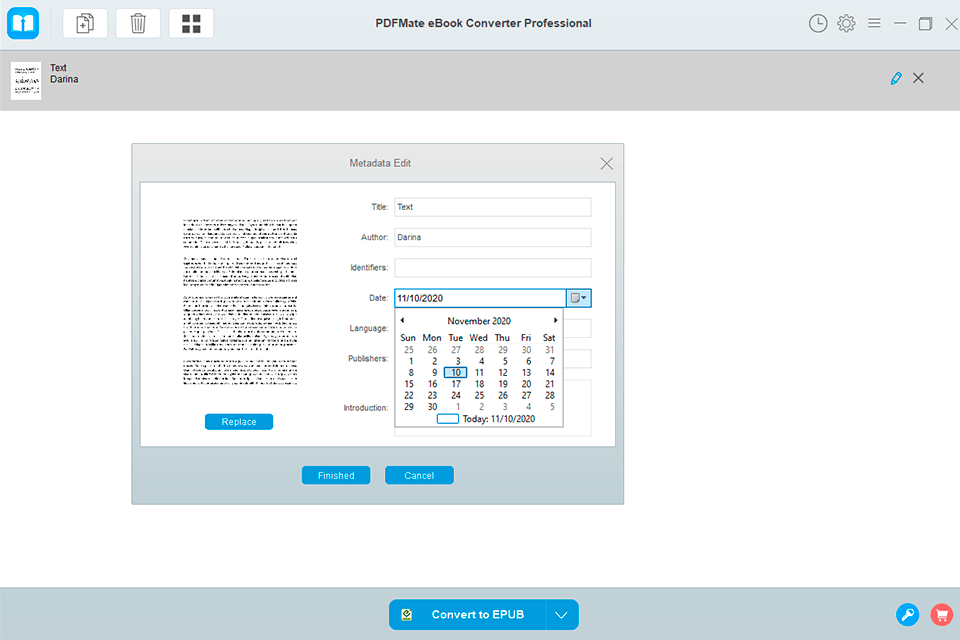 ebook converter professional واجهة برنامج إزالة drm