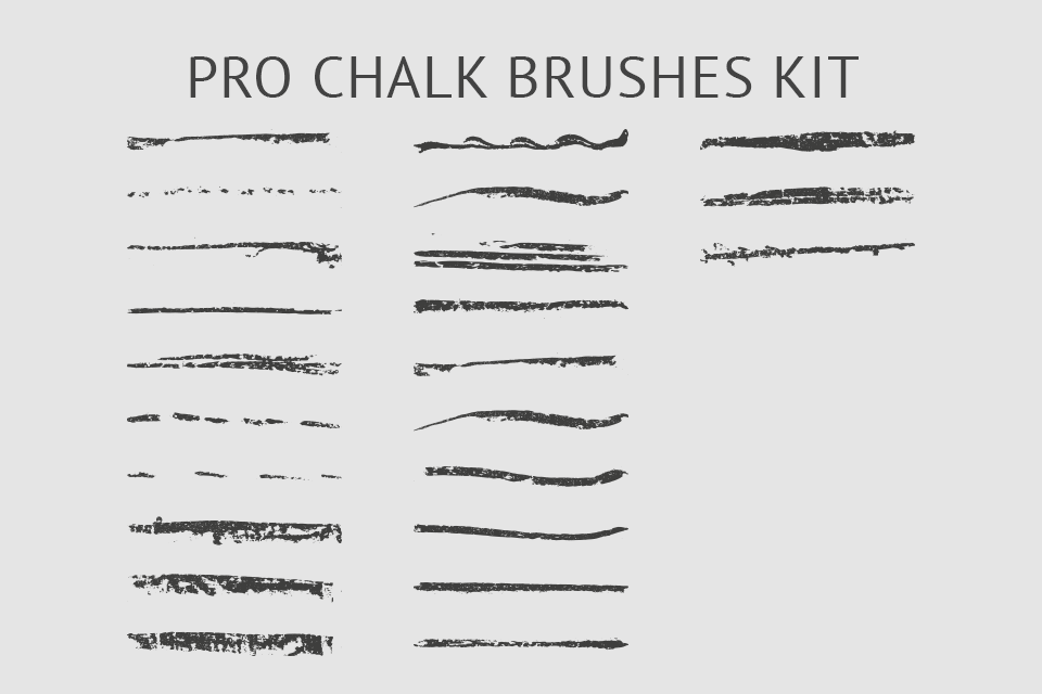 free illustrator pro chalk brushes