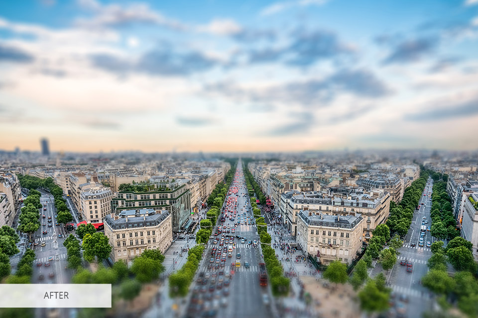 freebie for fstop effect tilt shift