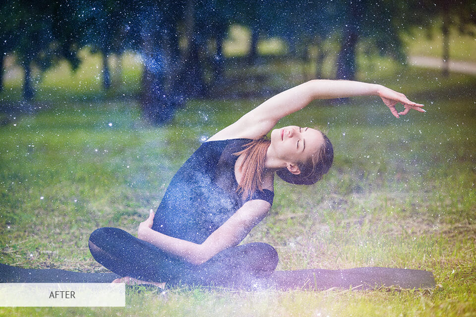 freebie for yoga photography