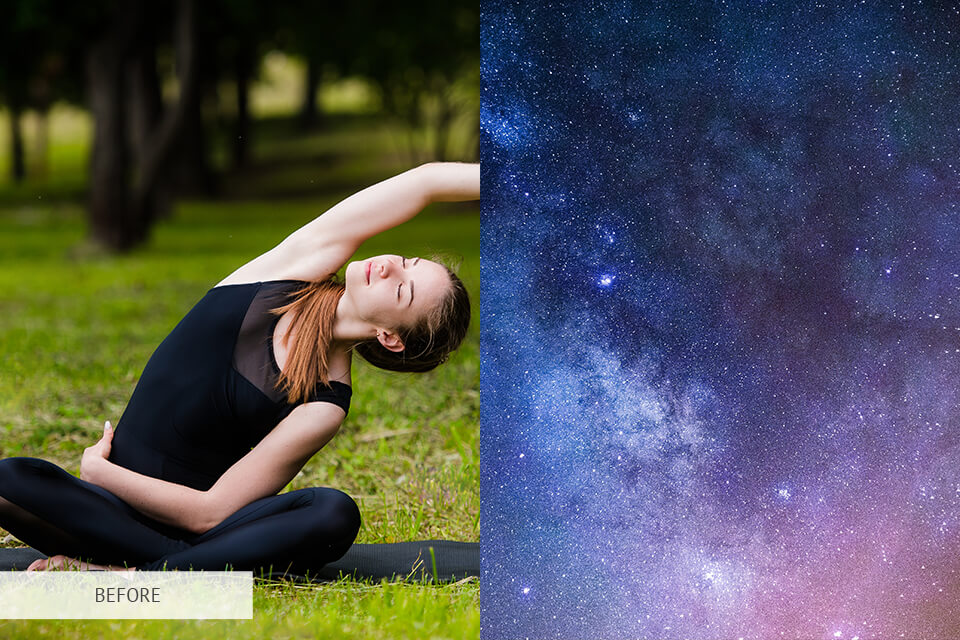 freebie for yoga photography