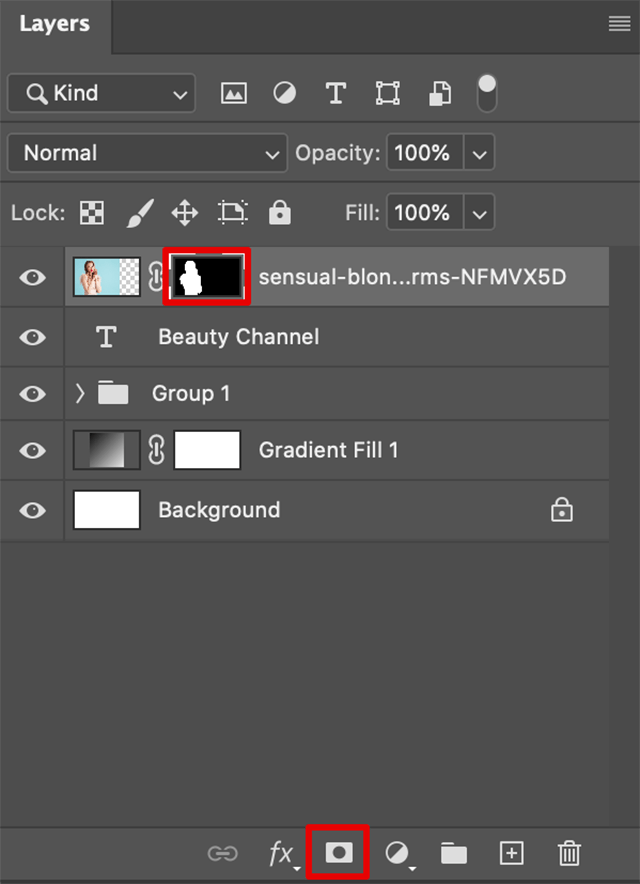 how to make a youtube banner in photoshop create a mask