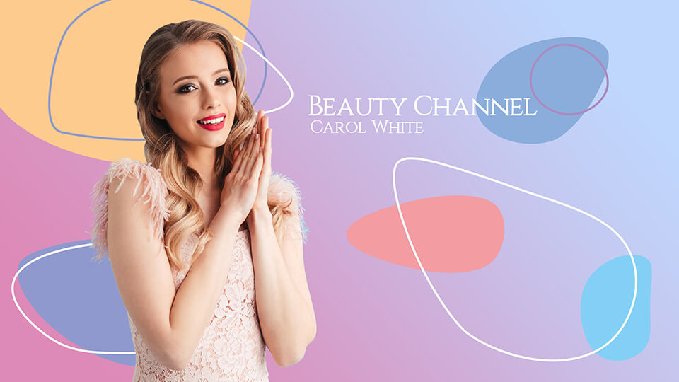 how to make a youtube banner in photoshop final result