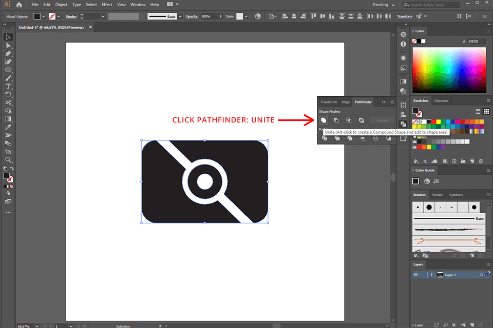 how to make logos in illustrator