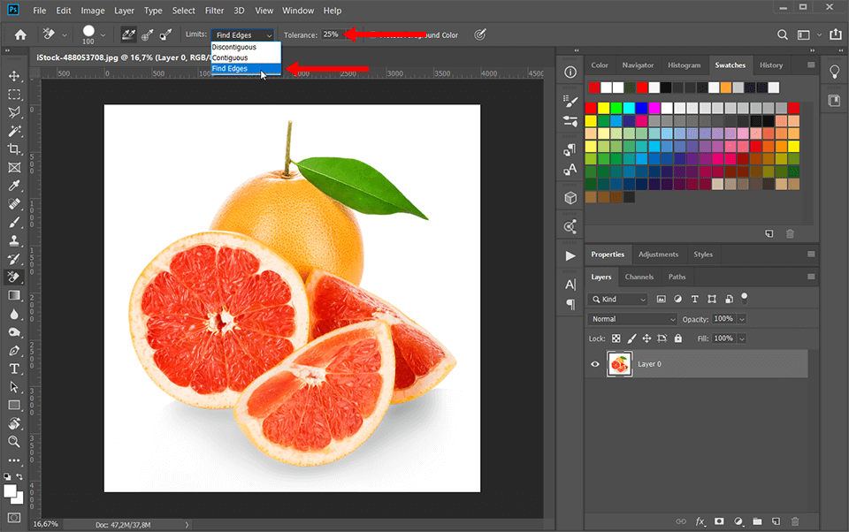 how to remove the background in photoshop
