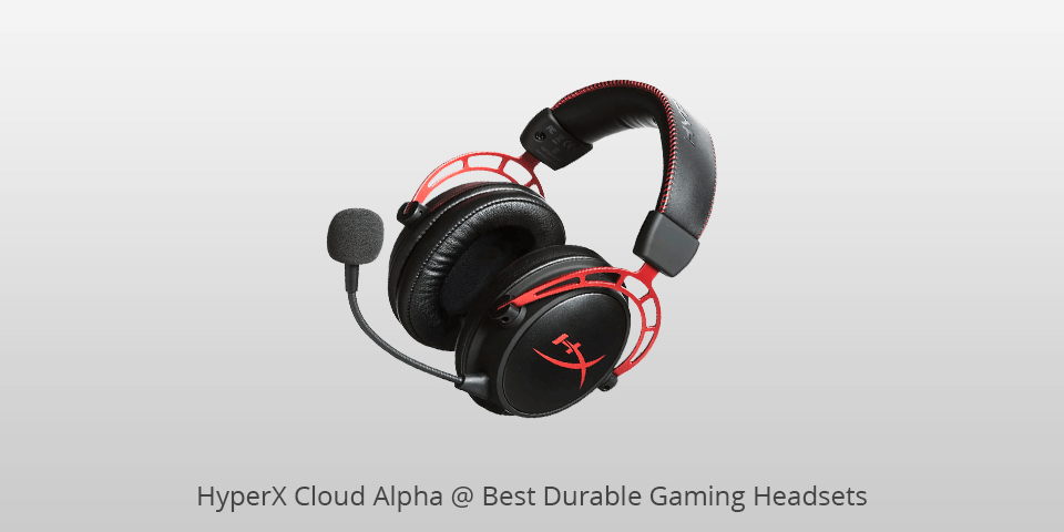 hyperx cloud alpha durable gaming headset