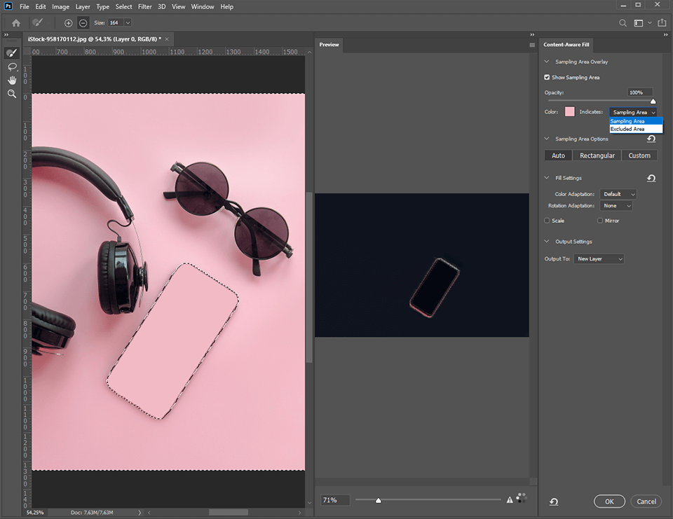 improved content-based fill photoshop update