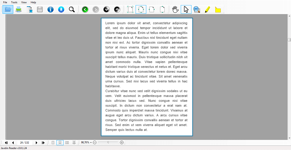 interface von speer pdf-reader
