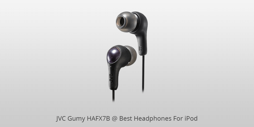 jvc gumy hafx7b headphones for ipod
