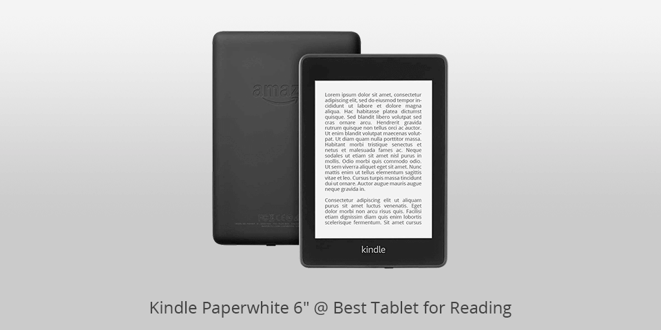 comfortabled and modern device for reading