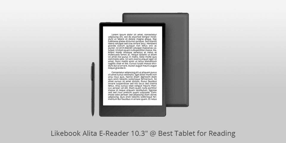 dual touch and hand writing book reader with hd screen