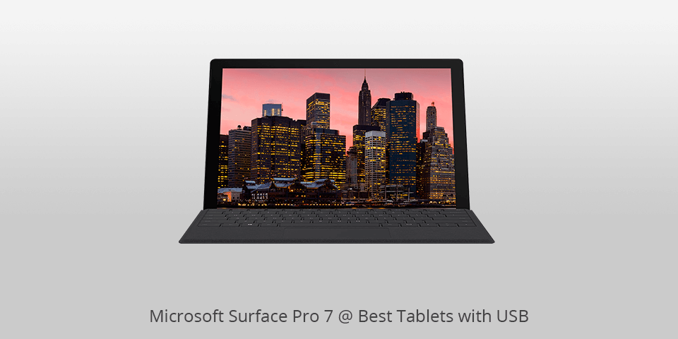 Microsoft Surface Pro 7 Tablet with USB Port