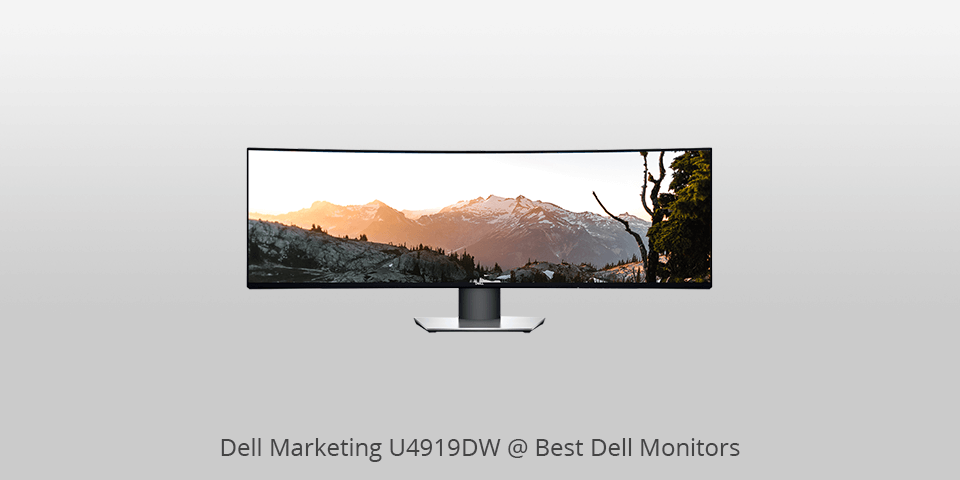 best dell monitor dell marketing u4919dw