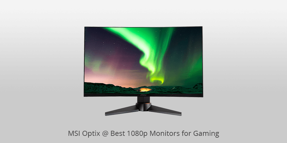 curved gaming display