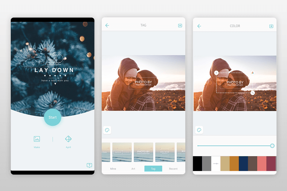 my watermarks watermark app interface