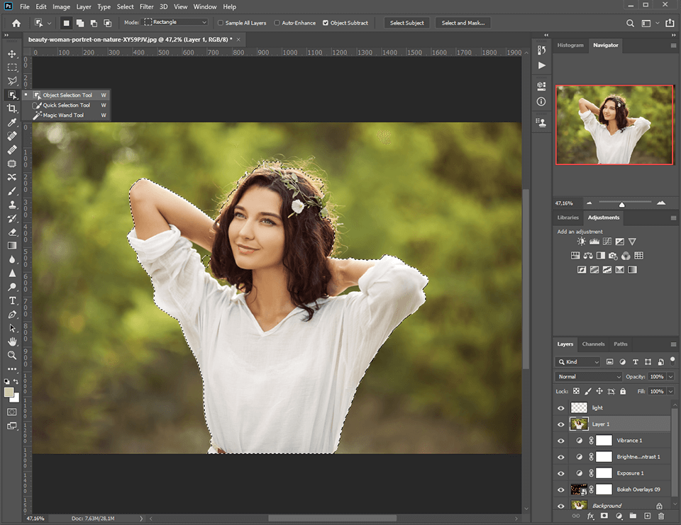 object selection tool photoshop update