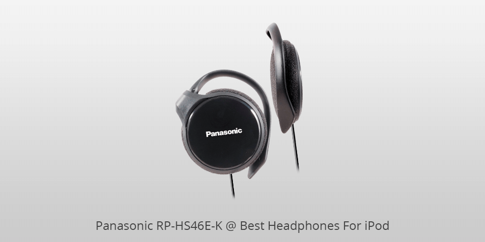 panasonic rp-hs46e-k headphones for ipod