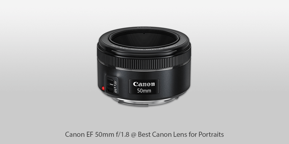portrait lens canon ef 50mm f/1.8 stm