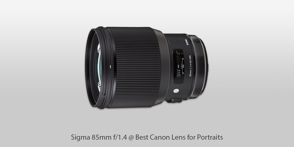 portrait lens sigma 85mm f/1.4 dg hsm