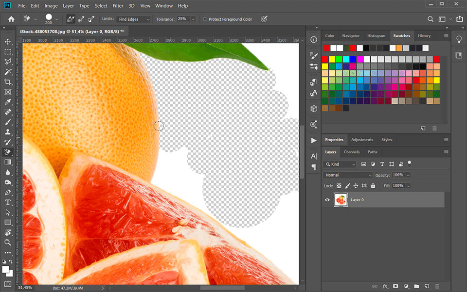 remove background from image