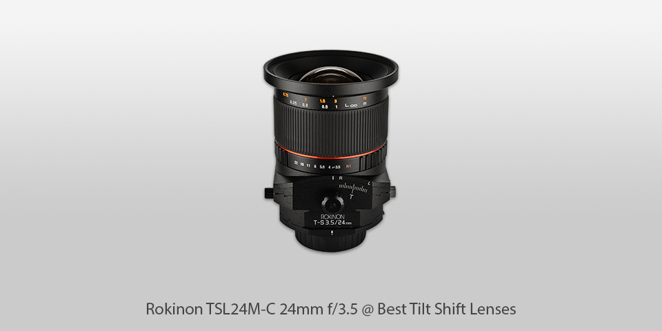 tilt shift lenses rokinon