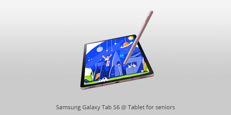 best tablet for seniors for watching videos and reading