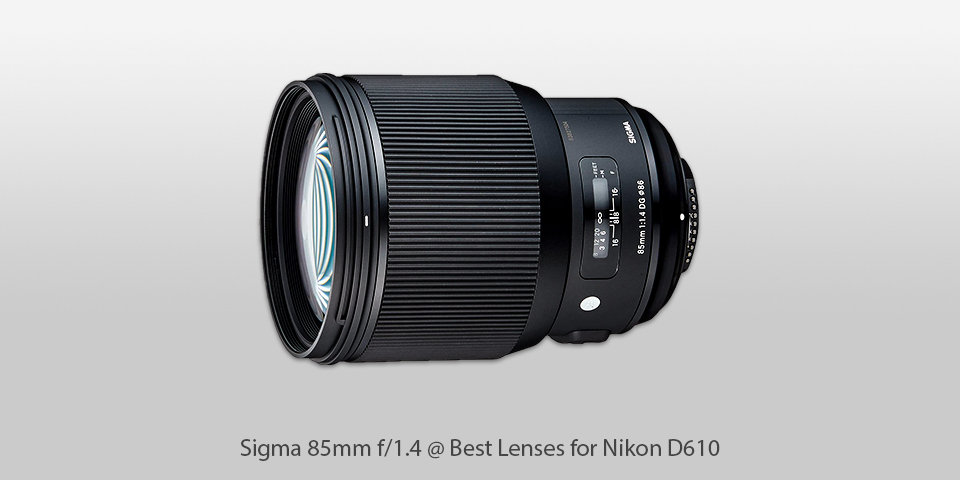 lenses for nikon d610 sigma